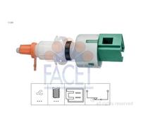 Conmutador Accionamiento Embrague (control Veloc.) Facet 7.1249 para Citroën
