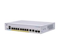 Conmutador administrado CBS350-8P-2G de Cisco Business | 8 Puertos GE | PoE | Combo 2x1G | Protección Limitada de por Vida (CBS350-8P-2G)