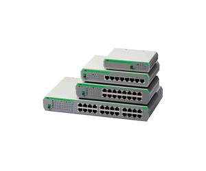 Conmutador - Allied Telesis - FS710-8 - 8 puertos 10/100 - No gestionado - Montaje en pared