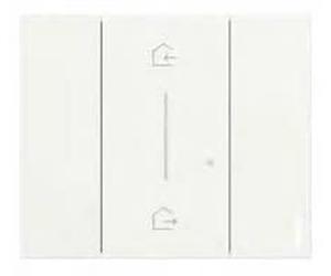 Conmutador anchoBticino K4003M2A Living Now2 modulos