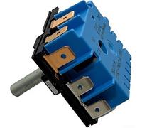 Conmutador Basculante Estufa 16A 250VAC para repuesto Horno Conmutador | Compatible W10857622, W10437092, para ajuste para preciso llama, , color azul