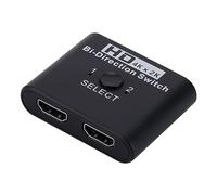 Conmutador bidireccional, 4K @60Hz, divisor bidireccional, perfecto para DVD, HDTV, TV Stick, divisor de video