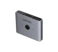 Conmutador bidireccional DP - UNITEK - V1609A - DP 1.4 8K - 21 - DisplayPort
