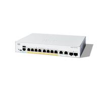 Conmutador Cisco Catalyst 1300 Gestionado L2 8 Puertos Gigabit Ethernet PoE+ Montaje en Rack