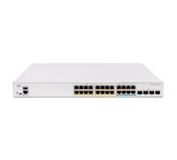 Cisco Catalyst C130024MU-4X Smart Switch, 24 Port 2.5GE, 60W PoE++, 4x10G SFP+, Limited Lifetime Protection (C1300X-24MU-4X)