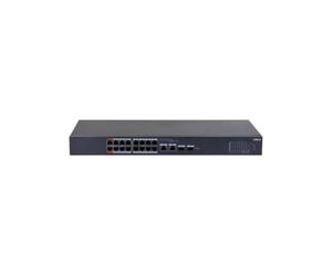CONMUTADOR Cloud DAHUA DH-CS4218-16ET-190 CONMUTADOR con 16 Puertos POE 190W