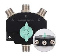 Conmutador coaxial de Banda Ancha para Servicio Pesado CX-310 Repetidor de Antena de 3 Puertos M-J Base de Onda Corta para Antena Manual