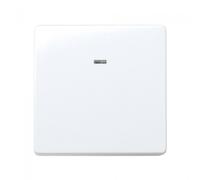 Conmutador cruce ancho luminoso Simon 27 blanco - 27254-65