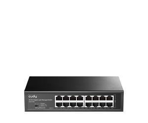 Conmutador Cudy GS1016E 16 Puertos Gigabit Gestionado L2 Montaje en Rack
