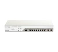 Conmutador D-Link DBS-2000-10MP/E Gestionado L2 Gigabit PoE+ 8 puertos RJ-45