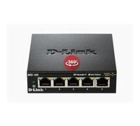 D-Link DGS-105 No administrado L2 Gigabit Ethernet (10/100/1000) Negro