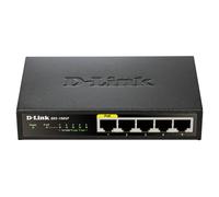 D-Link Switch DES-1005P - 5 puertos PoE 10/100 Mbps No administrado