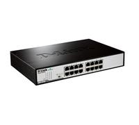 D-Link DGS-1016D/E switch No administrado Negro, Metálico