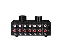 Conmutador de 6 Entradas y 1 Salidas SeleccióN Fuente Audio Interruptor Selector SeñAl Entrada con Ajuste Volumen e Manual