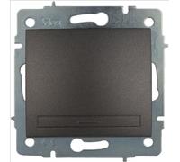 Conmutador de cruce 10AX 250V sin marco serie EuropaSOLERA ERP09NGQCGrafito