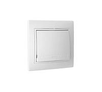 Conmutador de cruzamiento de empotrar | Modelo Pacific | 10 A - 250 V |Color blanco