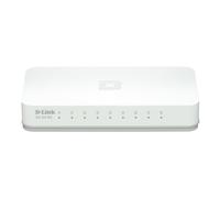 Conmutador de escritorio Ethernet D-Link de 8 puertos a 10/100 Mbps