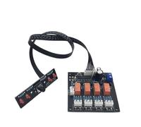 Conmutador de Fuente del Interruptor selector de señal del Distribuidor del concentrador de 4 entradas y 1 Salida