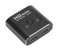 Conmutador de Interfaz Multimedia HD, Velocidad de Transmisión de Ancho de Banda Máxima de 48 Gbps, Interfaz Multimedia HD 8K 60Hz 2.1, Material de Aluminio Adecuado para TV