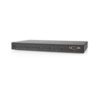 Conmutador de matriz HDMI 4x4, 4K a 60 Hz, control remoto