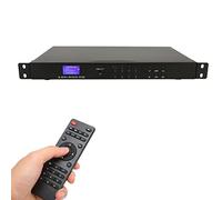 Conmutador de Matriz HDMI 8x8, Divisor de Conmutador de Vídeo HDMI de Matriz HD de 8 Entradas Y 8 Salidas, Chip de 6,5GHz Selector de Conmutador HDMI de Puerto LAN RS232 8x8, Compatible con HDCP,(EU)