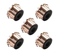 Conmutador de motor eléctrico tipo gancho de cobre de 12P dientes para motores de CC, herramientas eléctricas y electrodomésticos - 23 × 10 × 17 (18) mm (OD×ID×H), (5 piezas)