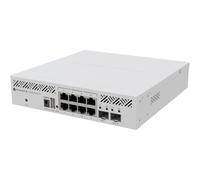 Conmutador de Nube - MIKROTIK - CRS310-8G+2S+IN - 8x Puertos 2.5 GbE - 2x Puertos 10G SFP+ - CPU ARM de Doble Núcleo