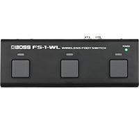 Conmutador de pedal inalámbrico compacto BOSS FS-1-WL | Controla apps de partituras digitales, vídeos de YouTube, sistemas DAW, instrumentos y más por Bluetooth | MIDI