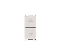 CONMUTADOR DE PLAN SUBIDA DESCARGA 2 POLOS 10A BLANCO 14060
