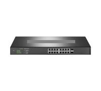 Conmutador de red, Conmutador De 16 Puertos 2,5 Gbps RJ45 2500M UPLink 10G SFP+ LAN Core Switch Internet NAS Ethernet Splitter HUB,Confiable