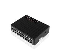 Conmutador de red, Conmutador De Red De 10/100Mbps, 5 Y 16 Puertos, Conmutador Intelinte Ethernet Rápido, Divisor De Internet Hub RJ45 De Alto Rendimiento,Confiable