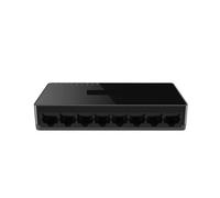Conmutador de red, Conmutador De Red Gigabit De 5/8 Puertos, Conmutador Inteligente Ethernet De 1000Mbps, Divisor De Internet Hub RJ45 De Alto Rendimiento,Confiable(8 Port 100M Plastic)