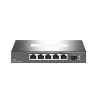 Conmutador de Red de 2,5G, conmutador Ethernet de 5 Puertos a 2500Mbps con 10G SFP+, configuración de Laboratorio doméstico no administrado, Divisor de Internet de concentrador pequeño (Size : US Ada