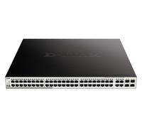 Conmutador de red gestionado 1U L2 Gigabit Ethernet 1000 Mbit/s PoE (48 puertos) - D-LINK