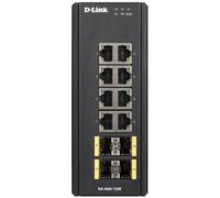 Conmutador de red gestionado L2 Gigabit Ethernet 1000 Mbit/s negro - D-LINK