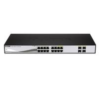 D-Link DGS-1210-16 switch Gestionado L2 Gigabit Ethernet (10/100/1000) 1U Negro