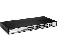D-Link DGS-1210-24 Gestionado L2 Gigabit Ethernet (10/100/1000) 1U Negro