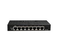 Conmutador de Red Gigabit de 8 Puertos, 1000Mbps, conmutador Inteligente Ethernet, Divisor de Internet Hub RJ45 de Alto Rendimiento (Size : US 8 Port 1000Mbps)