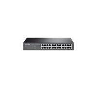Conmutador de red Tp Link Conmutador de escritorio/rackmount 24 puertos Gigabit RJ45 10/100/1000 Mbps