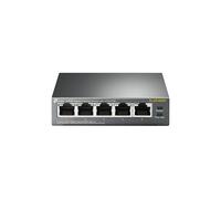 TP-Link TL-SG1005P No administrado Gigabit Ethernet (10/100/1000) Energía sobre Ethernet (PoE) Negro