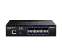 Conmutador de red TRENDnet TL2-F7120 12 puertos SFP+ 10G gestionado rack 1U