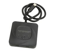 Conmutador de salida USB-C 2-en-1 8K 60 Hz HD divisor USB-C con LED de encendido para PCs