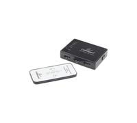 Conmutador de video/audio - Cablexpert - DSW-HDMI-53 - 5 x HDMI - Negro - Ordenador de escritorio