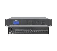 Conmutador de Vídeo, Matriz de conmutación/vídeo HD (4x4, 8x8, 8x16, 16x16, 16x32, estilo chasis, 1080P)(3pcs,With Network Control)