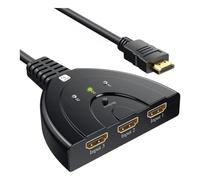 Conmutador de Vídeo Techly IDATA HDMI-3F8K HDMI 2.1 8K USB-C