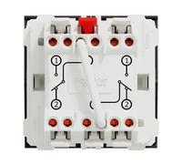 Schneider Electric NU321354 Doble Conmutador 2 Modos, Antracita