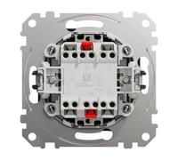 Conmutador doble grafito new sedna schneider