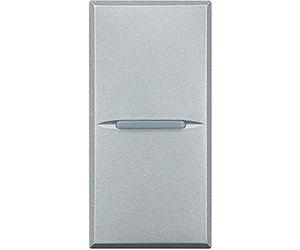 Conmutador estrecho Axial Bticino Axolute HC4003AN Tech 1 modulo