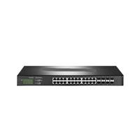 Conmutador Ethernet de 24 Puertos y 2,5 GbE, conmutador de Red de 2500Mbps con concentrador de Red de Enlace Ascendente 10G SFP+, TL-SH1832 de Internet (Size : EU Adapter)