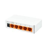 Conmutador Ethernet de 5/8 Puertos, 1000Mbps, Gigabit, Alto Rendimiento, RJ45 Hub, Divisor de Internet, conmutador de Red Ethernet, Interruptor Inteligente (Size : White 5ports)
